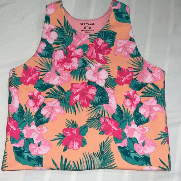 Crewcuts Aloha Active Tank & Shorts Set Size Large - Picture 2 of 7